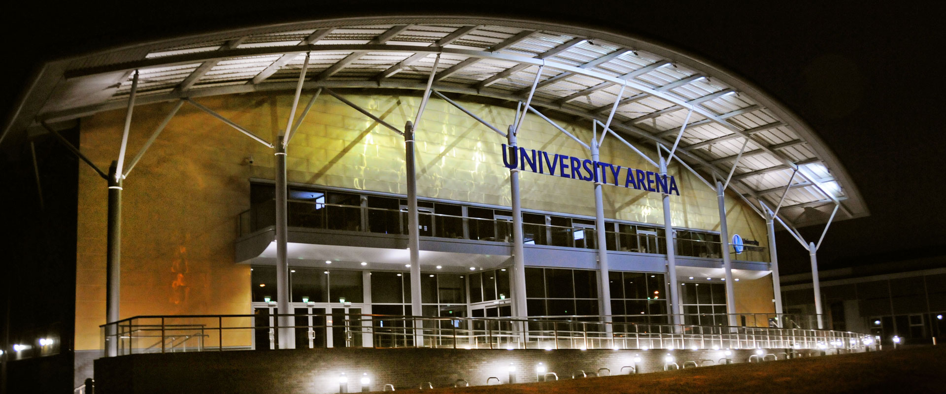 Arena at night
