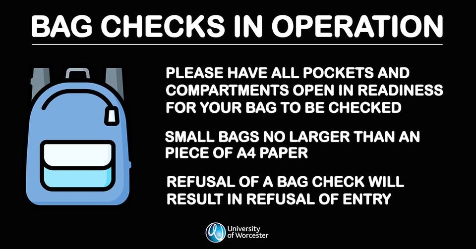 arena bag policy